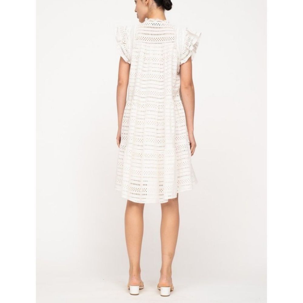 SEA New York Lina Eyelet Tunic Dress | Cream - Picture 4 of 8